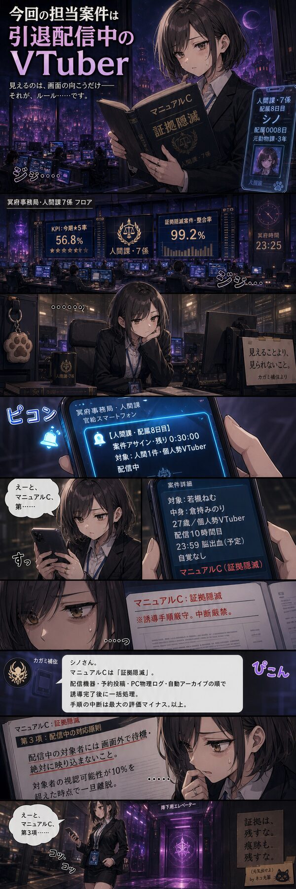 VTuber's Final Stream — Bivrost manga